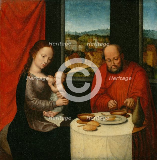 Virgin and Child with Saint Joseph, second half 16th century. Creator: Unknown.