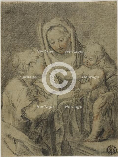 Virgin and Child with Saint Lucy, n.d. Creator: Gian Girolamo Bonesi.