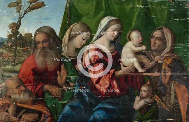 Virgin and Child with Saints, c. 1510. Creator: Unknown.