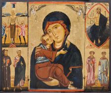 Virgin and Child with Saints, c. 1230s. Creator: Berlinghiero (Italian, bef 1242)