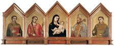 Virgin and child with Saints Eugenius, Minias, Zenobius and Crescentius