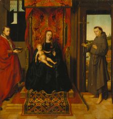 Virgin and Child with Saints Jerome and Francis, 1457. Creator: Petrus Christus