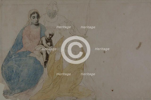 Virgin and Child with Saints, n.d. Creator: After Raffaello Sanzio, called Raphael  Italian, 1483-1550.