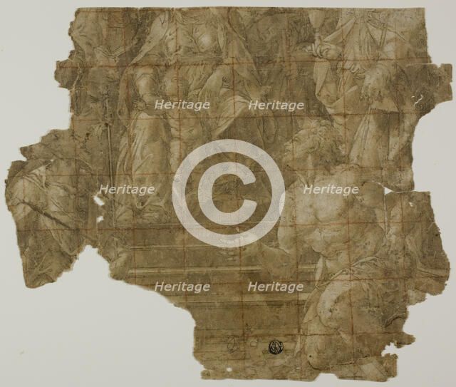 Virgin and Child with Saints (recto), 1560/80. Creator: Bartolomeo Ramenghi.