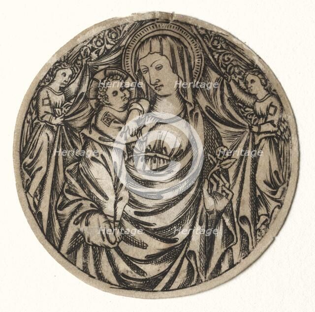 Virgin and Child with Two Angels, 1400s(?). Creator: Unknown.