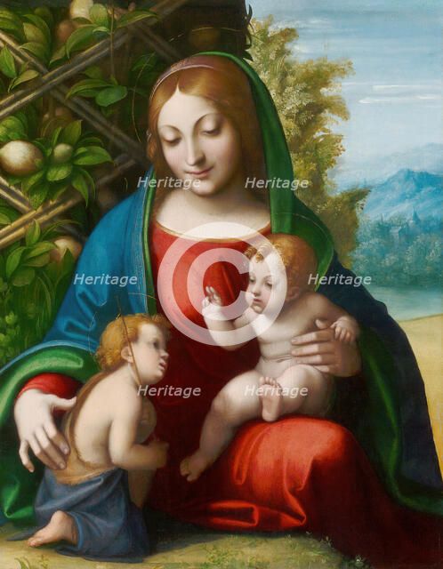 Virgin and Child with the Young Saint John the Baptist, c. 1515. Creator: Correggio.