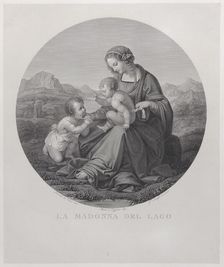 Virgin and Child with the infant Saint John the Baptist..., 1825. Creator: Giuseppe Longhi