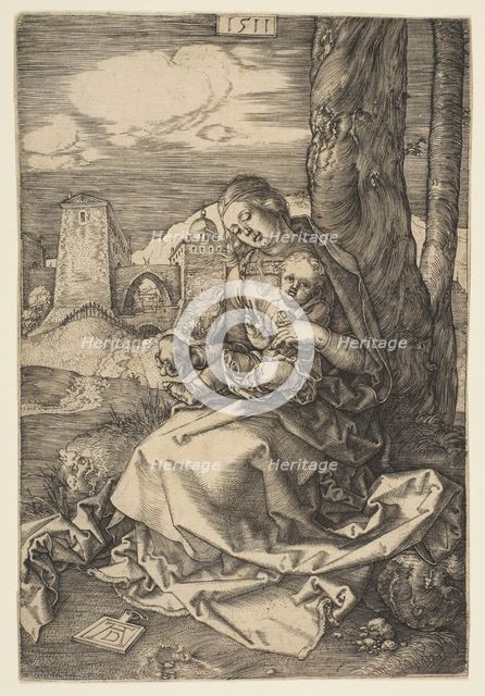 Virgin and Child with the Pear, 1511. Creator: Albrecht Durer.