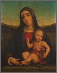 Virgin and Child, after Francia. Creator: Unknown