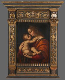Virgin and Child, after Marco da Oggiono. Creator: Unknown