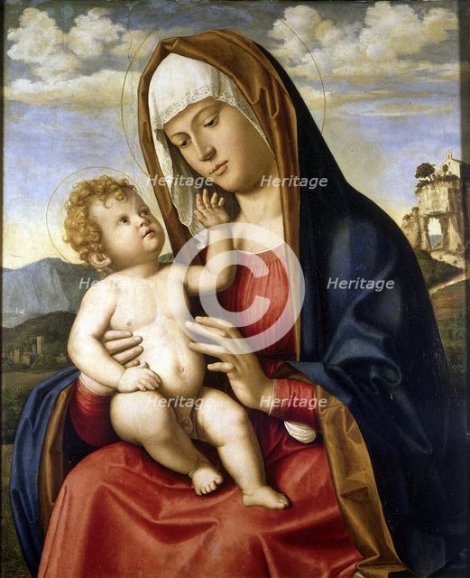 Virgin and Child. Artist: Cima da Conegliano, Giovanni Battista (ca. 1459-1517)