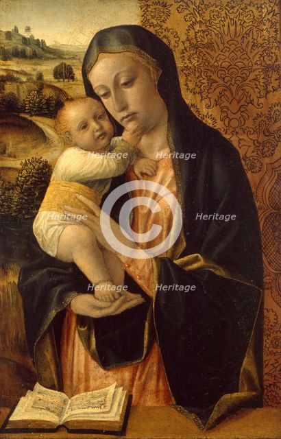 Virgin and Child. Artist: Foppa, Vincenzo (active 1456-1516)