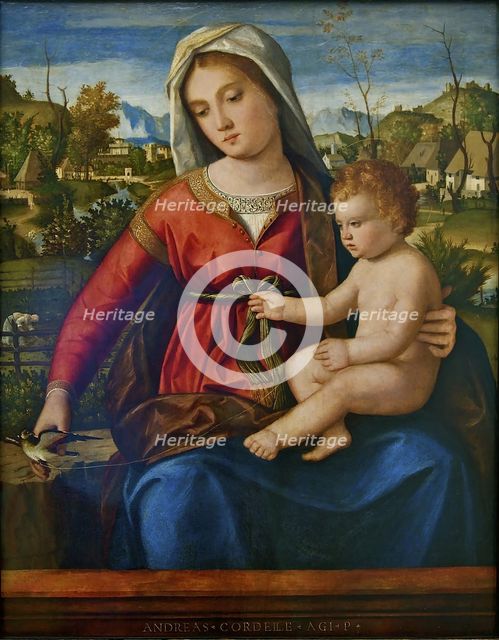 Virgin and Child. Artist: Previtali, Andrea (ca 1480-1528)