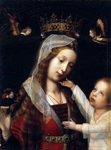 Virgin and Child between 1465 and 1529. Creator: Provost (Provoost), Jan (1465-1529)