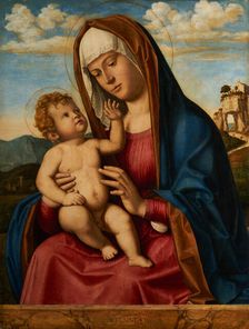 Virgin and Child, between 1495 and 1497. Creator: Giovanni Battista Cima da Conegliano