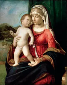 Virgin and Child between 1496 and 1499. Creator: Giovanni Battista Cima da Conegliano