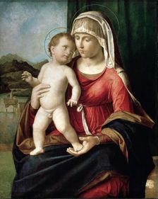 Virgin and Child between 1496 and 1499. Creator: Giovanni Battista Cima da Conegliano