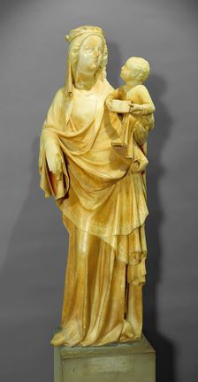 Virgin and Child, between 1325 and 1350. Creator: Unknown