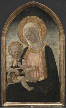 Virgin and Child, c. 1460. Creator: Neri de Bicci (Italian, 1419-1491)
