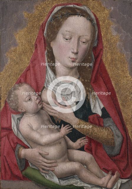 Virgin and Child, c. 1470-1480. Creator: Hans Memling (Netherlandish, 1494), workshop of.