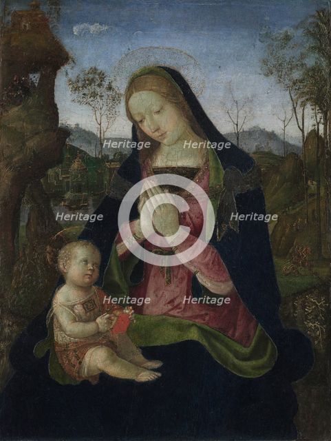 Virgin and Child, c. 1490-1500. Creator: Pintoricchio (Italian, c. 1454-1513).
