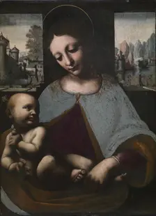 Virgin and Child, c. 1500. Creator: Leonardo da Vinci (Italian, 1452-1519), circle of