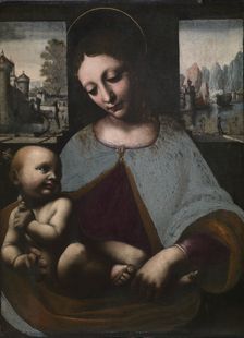 Virgin and Child, c. 1500. Creator: Leonardo da Vinci (Italian, 1452-1519), circle of