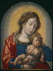 Virgin and Child, c. 1520. Creator: Jan Gossaert