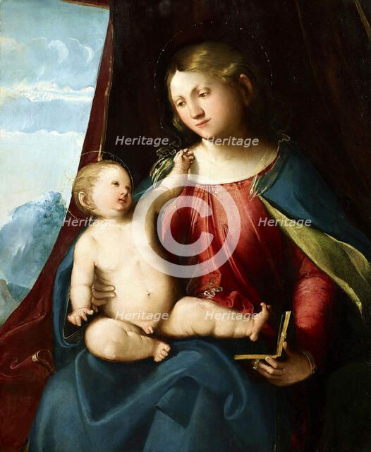 Virgin and Child, c. 1520. Creator: Melone, Altobello (c. 1490-before 1543).