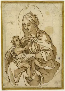 Virgin and Child, c. 1591. Creator: Unknown