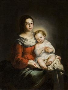 Virgin and Child, c. 1650. Creator: Murillo, Bartolomé Estebàn (1617-1682)