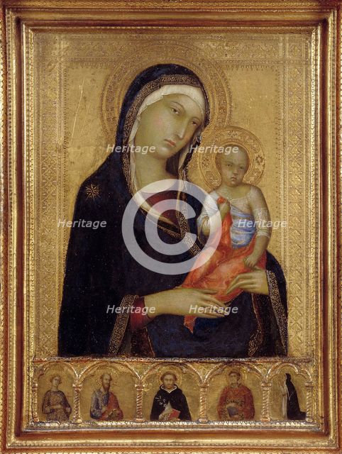 Virgin and Child, c. 1324-1325. Artist: Martini, Simone, di (1280/85-1344)