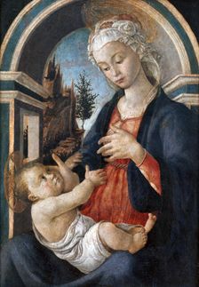 Virgin and Child c1444-1510. Artist: Sandro Botticelli