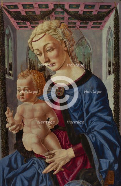 Virgin and Child, c1460. Creator: Unknown.