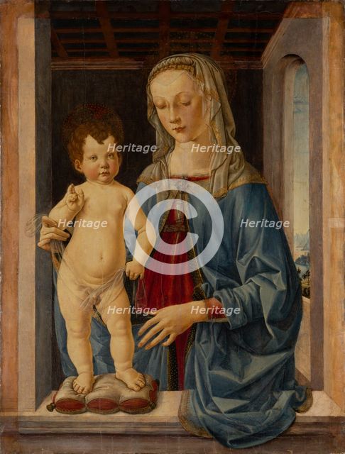 Virgin and Child, c1475-1480. Creator: Piermatteo d'Amelia.