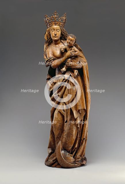Virgin and Child, c1480. Creator: Circle of Michel Erhart.