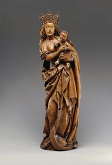 Virgin and Child, c1480. Creator: Circle of Michel Erhart