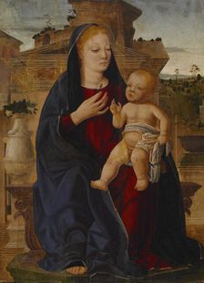 Virgin and Child, c1480. Creator: School of Ferrara