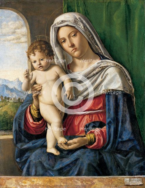 Virgin and Child, c1500-1504. Creator: Giovanni Battista Cima da Conegliano.