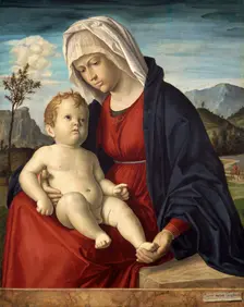 Virgin and Child c1500. Creator: Giovanni Battista Cima da Conegliano