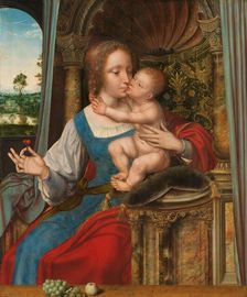 Virgin and Child, c.1525-c.1530. Creator: Workshop of Quinten Metsys
