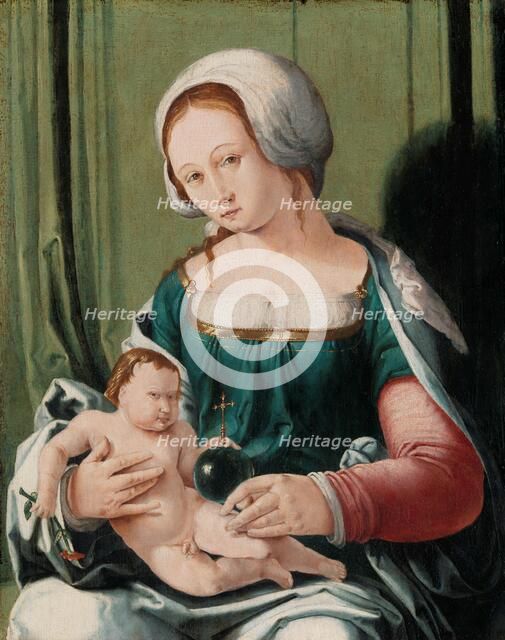 Virgin and Child, c.1530. Creator: Lucas van Leyden.