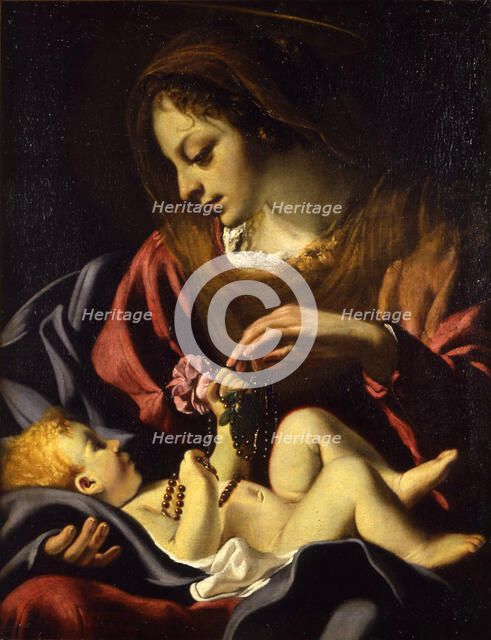 Virgin and Child , c1622. Creator: Canlassi (Called Cagnacci); Guido (Guidobaldo) (1601-1663).
