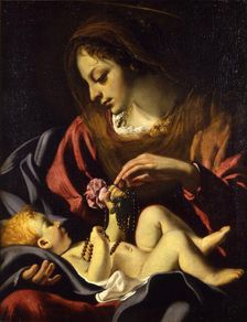 Virgin and Child , c1622. Creator: Canlassi (Called Cagnacci); Guido (Guidobaldo) (1601-1663)