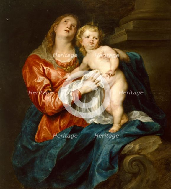 Virgin and Child, c1630-1632. Creator: Anthony van Dyck.