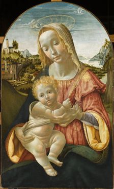 Virgin and Child, ca 1487-1488. Artist: Ghirlandaio, Davide (1452-1525)