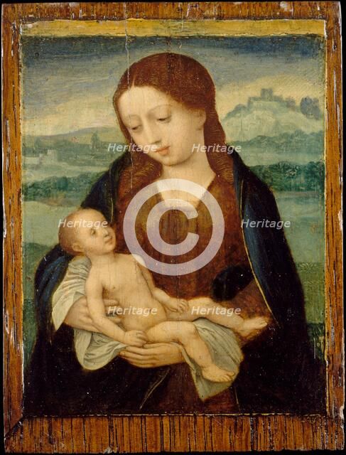 Virgin and Child, ca. 1525-50. Creator: Master of the Female Half-Lengths.