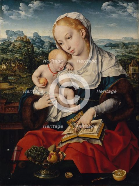 Virgin and Child, ca. 1525. Creator: Joos van Cleve.