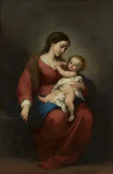 Virgin and Child, ca. 1670-72. Creator: Bartolomé Esteban Murillo