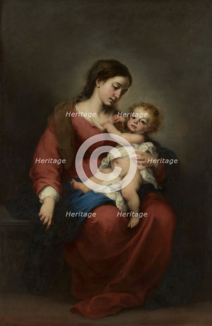 Virgin and Child, ca. 1670-72. Creator: Bartolomé Esteban Murillo.